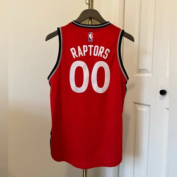 Adidas NBA Raptors #00 Jersey | Red | Large - Picture 7 of 7